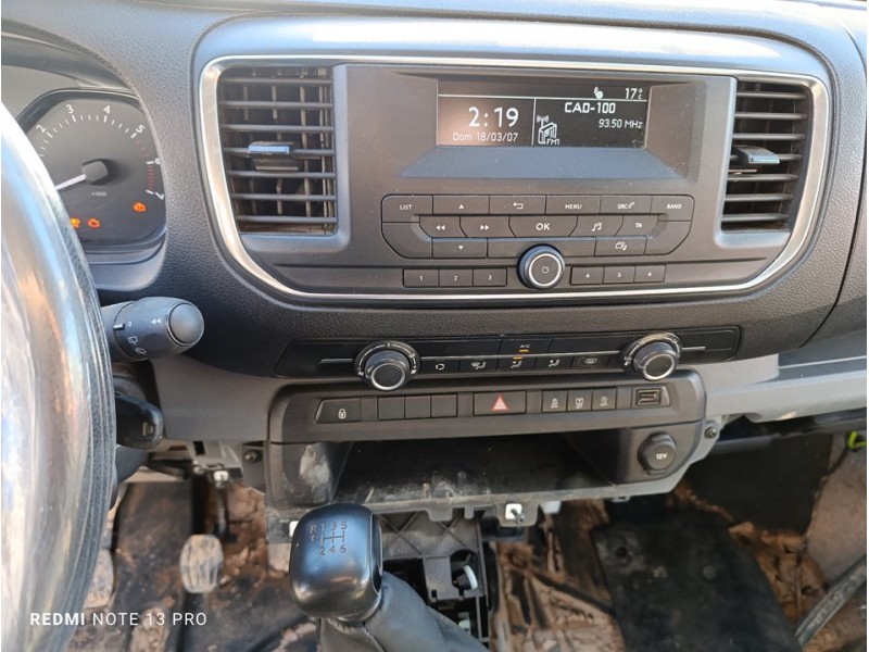 Recambio de sistema audio / radio cd para citroën jumpy spacetourer business xs referencia OEM IAM 98120819ZD  