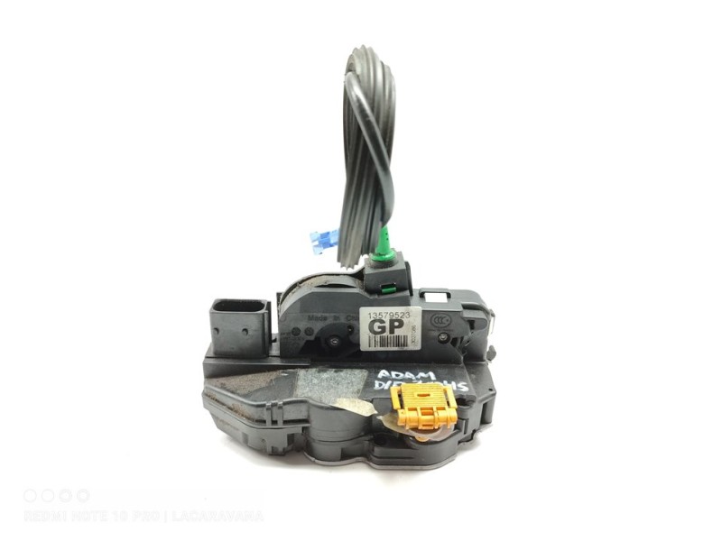 Recambio de cerradura puerta delantera derecha para opel adam unlimited ecoflex referencia OEM IAM 13579523  