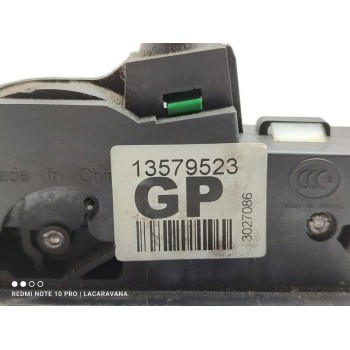 Recambio de cerradura puerta delantera derecha para opel adam unlimited ecoflex referencia OEM IAM 13579523  