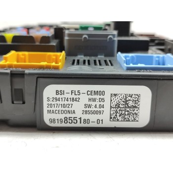 Recambio de caja reles / fusibles para peugeot 3008 gt line referencia OEM IAM 9819855180  