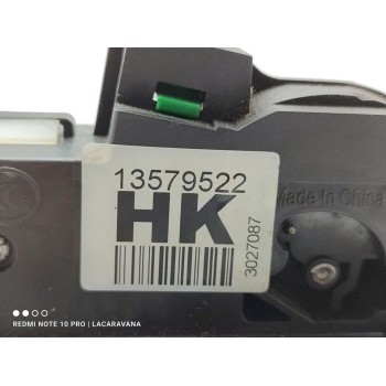 Recambio de cerradura puerta delantera izquierda para opel adam unlimited ecoflex referencia OEM IAM 13579522  