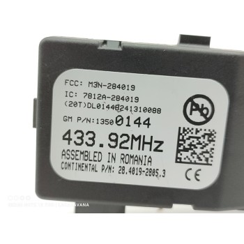 Recambio de conmutador de arranque para opel adam unlimited ecoflex referencia OEM IAM 13364322  