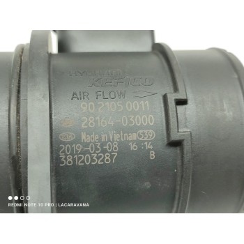 Recambio de caudalimetro para hyundai ioniq klass electro referencia OEM IAM 2816403000  
