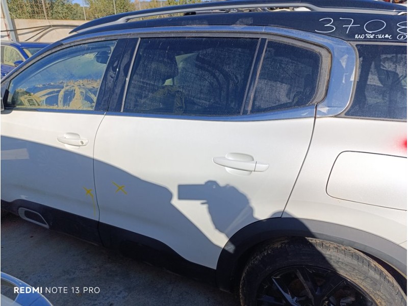 Recambio de puerta trasera izquierda para citroën c5 aircross c-series hybrid referencia OEM IAM 9825753580  
