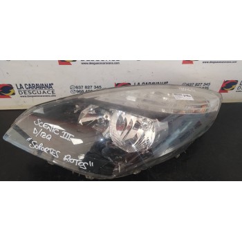 Recambio de faro izquierdo para renault scenic iii emotion referencia OEM IAM 89902926  