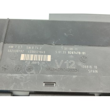 Recambio de modulo confort para bmw serie 5 gran turismo (f07) 530d referencia OEM IAM 9267470  