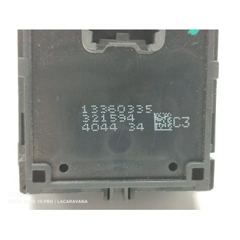 Recambio de mando elevalunas delantero izquierdo para opel adam unlimited ecoflex referencia OEM IAM 13360335  