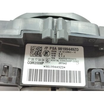 Recambio de mando multifuncion para peugeot 508 active referencia OEM IAM 98199449ZD  