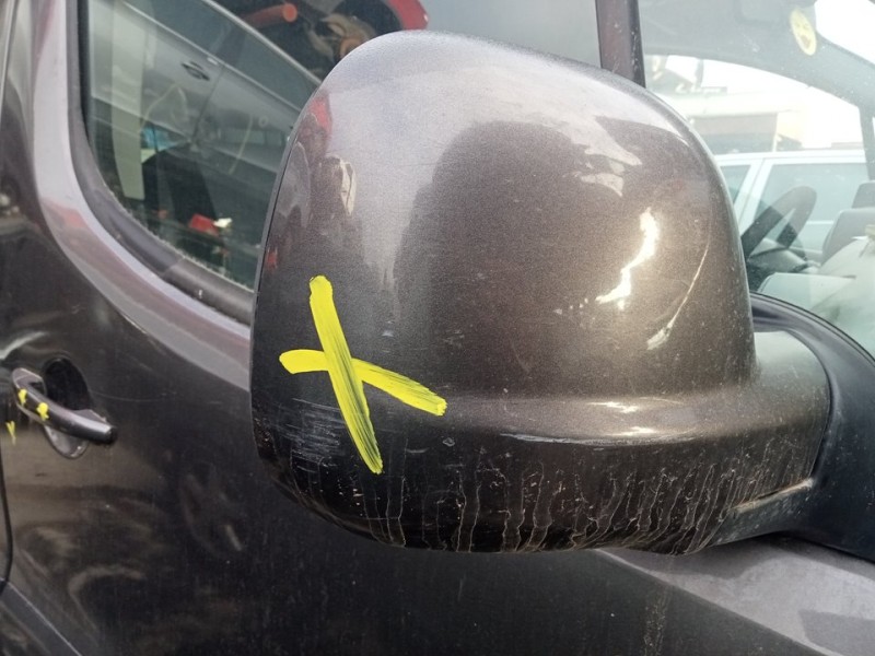 Recambio de retrovisor derecho para peugeot partner kombi active referencia OEM IAM 1608177980  