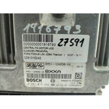 Recambio de centralita motor uce para ford focus lim. (cb4) titanium referencia OEM IAM 0281015242  