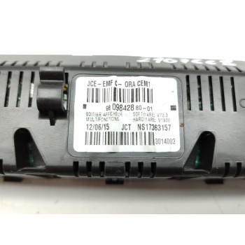 Recambio de pantalla multifuncion para toyota proace l2h1 furgón active referencia OEM IAM 9809842880  