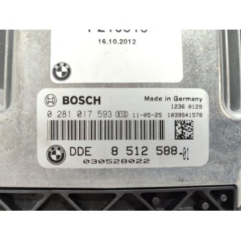 Recambio de centralita motor uce para bmw serie 1 berlina (e81/e87) 118d referencia OEM IAM 8512588  