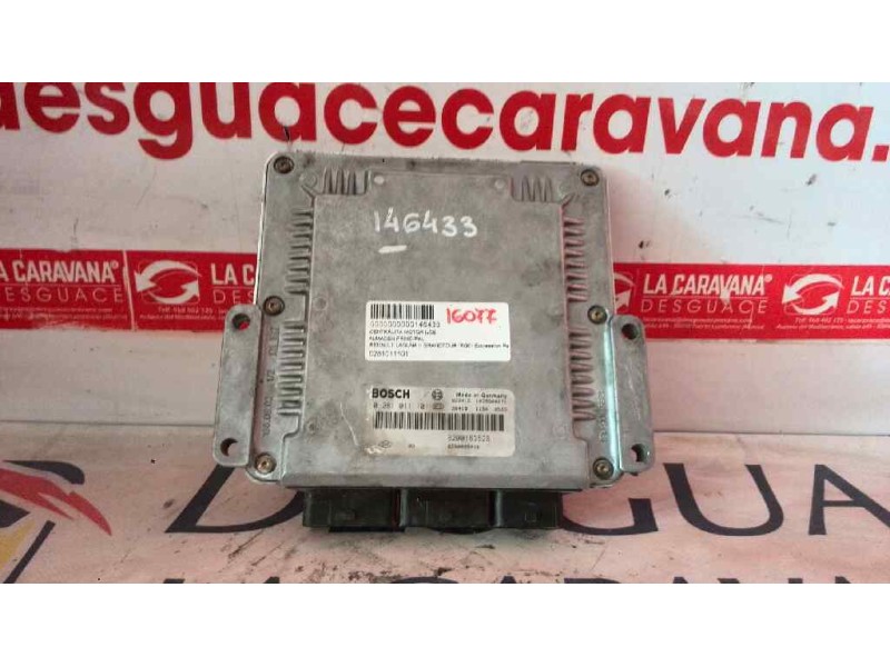 Recambio de centralita motor uce para renault laguna ii grandtour (kg0) expression pack referencia OEM IAM 8200163528  