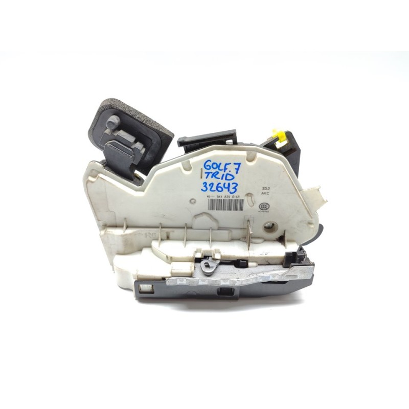 Recambio de cerradura puerta trasera derecha para volkswagen golf vii lim. gtd bluemotion referencia OEM IAM 5K4839016R  