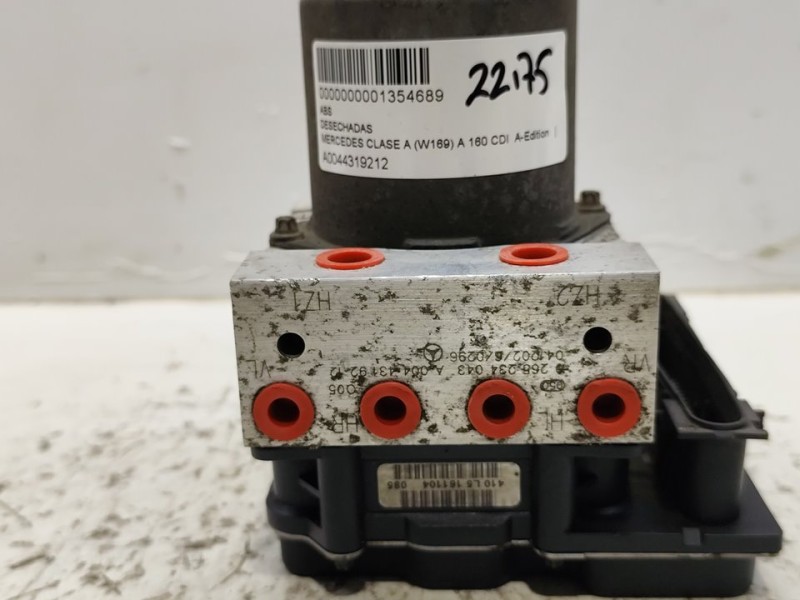 Recambio de abs para mercedes-benz clase a (w169) a 160 cdi a-edition referencia OEM IAM A0044319212  