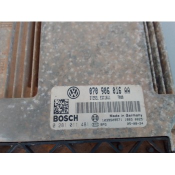 Recambio de centralita motor uce para volkswagen touareg (7la) tdi v10 referencia OEM IAM 070906016AA  