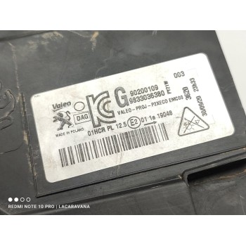 Recambio de faro izquierdo para peugeot 208 (p2) allure referencia OEM IAM 9833036380  