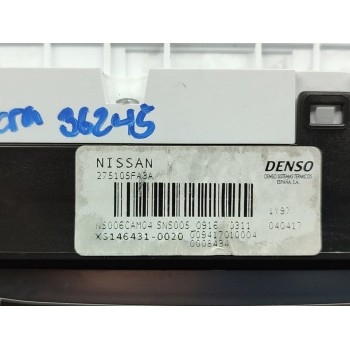 Recambio de mando calefaccion / aire acondicionado para nissan micra v (k14) acenta referencia OEM IAM 275105FA3A  