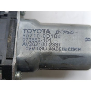 Recambio de elevalunas delantero derecho para toyota yaris active referencia OEM IAM 857100D100  