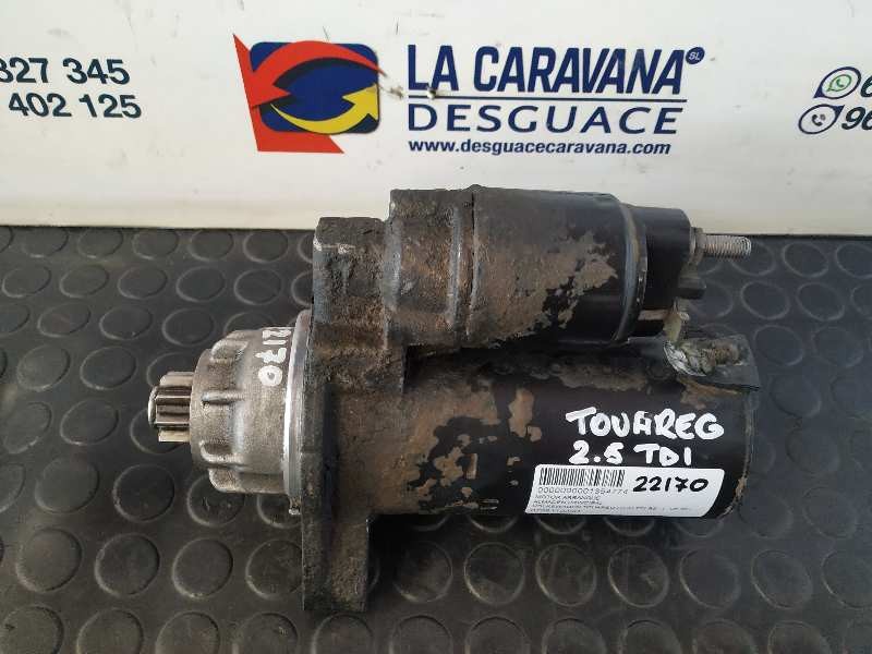 Recambio de motor arranque para volkswagen touareg (7la) tdi r5 referencia OEM IAM 070911023B  
