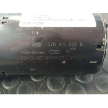 Recambio de motor arranque para volkswagen touareg (7la) tdi r5 referencia OEM IAM 070911023B  
