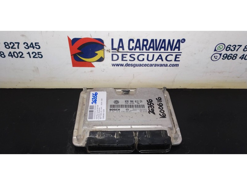 Recambio de centralita motor uce para seat ibiza (6l1) cool referencia OEM IAM 038906012EM  