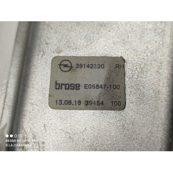 Recambio de elevalunas trasero derecho para opel astra k lim. 5türig business referencia OEM IAM 39142320  