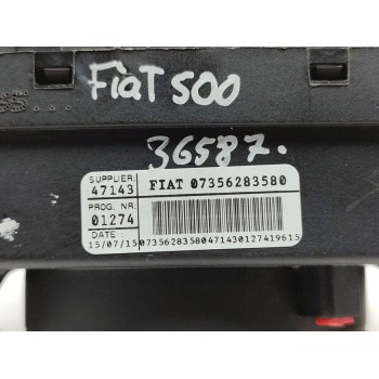 Recambio de mando multifuncion para fiat nuova 500 (150) lounge referencia OEM IAM 07356283580  