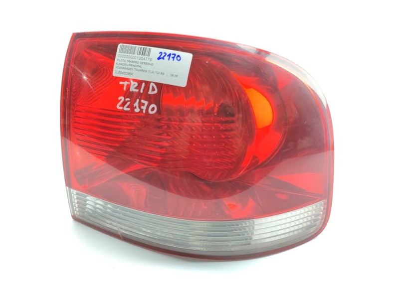 Recambio de piloto trasero derecho para volkswagen touareg (7la) tdi r5 referencia OEM IAM 7L6945096K  