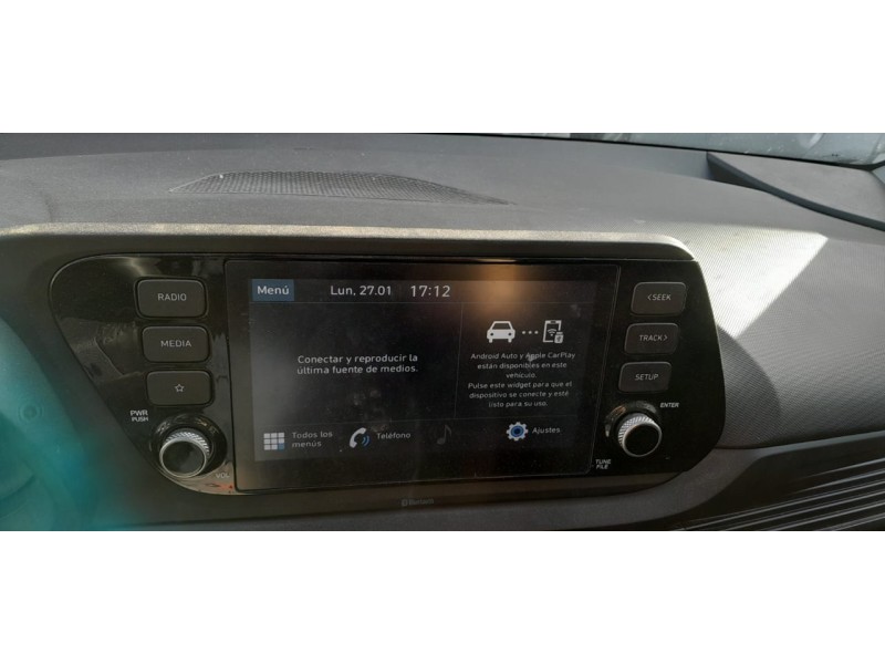 Recambio de pantalla multifuncion para hyundai i20 (bc3) tecno referencia OEM IAM 96160Q0420NNB  