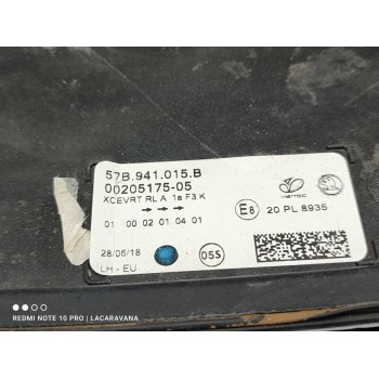 Recambio de faro izquierdo para skoda karoq (nu) ambition referencia OEM IAM 57B941015B  