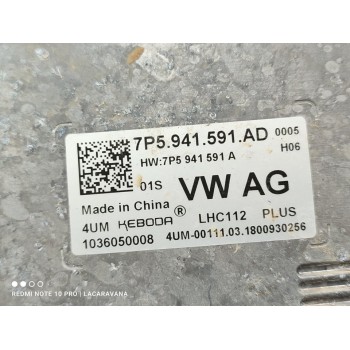 Recambio de faro izquierdo para skoda karoq (nu) ambition referencia OEM IAM 57B941015B  