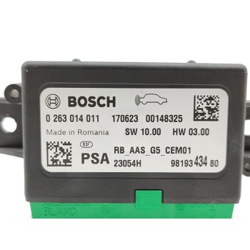 Recambio de modulo electronico para peugeot 508 active referencia OEM IAM 0263014011  
