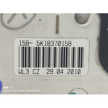 Recambio de cerradura puerta delantera izquierda para volkswagen polo (6r1) advance referencia OEM IAM 5K1837015B  