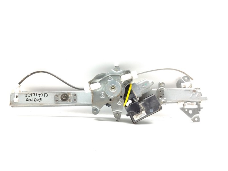 Recambio de elevalunas trasero derecho para renault koleos privilege referencia OEM IAM 82750JY00A  