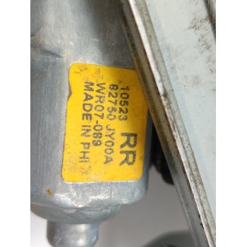 Recambio de elevalunas trasero derecho para renault koleos privilege referencia OEM IAM 82750JY00A  