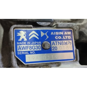 Recambio de caja cambios para peugeot 508 business line referencia OEM IAM 20GT89  