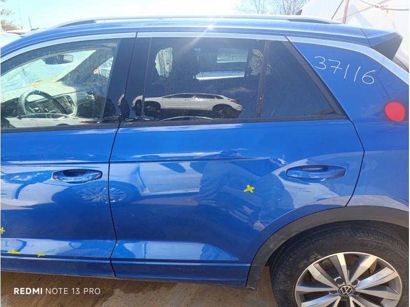 Recambio de puerta trasera izquierda para volkswagen t-roc advance r-line referencia OEM IAM 2GA833051AG  