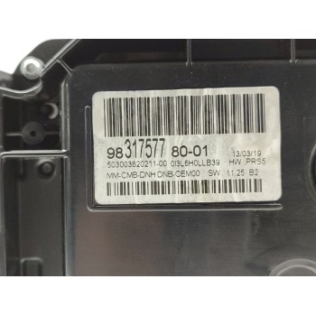 Recambio de cuadro instrumentos para peugeot 508 business line referencia OEM IAM 9831757780  