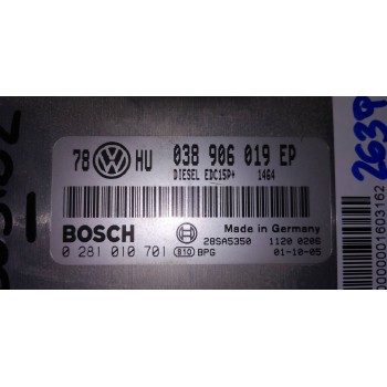 Recambio de centralita motor uce para volkswagen passat berlina (3b3) advance referencia OEM IAM 038906019EP  