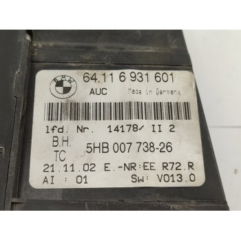 Recambio de mando climatizador para bmw serie 3 berlina (e46) 320d referencia OEM IAM 64116931601  