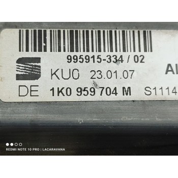 Recambio de motor elevalunas trasero derecho para seat altea (5p1) arena referencia OEM IAM 1K0959704M  