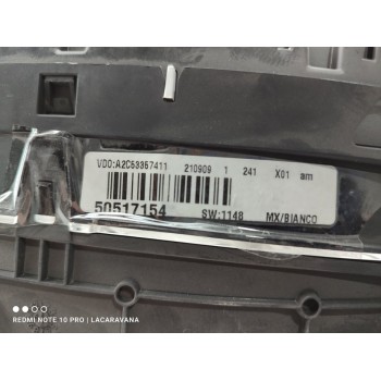 Recambio de cuadro instrumentos para alfa romeo mito (145) racer referencia OEM IAM 50517154  