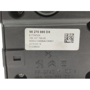 Recambio de palanca cambio para peugeot 508 business line referencia OEM IAM 98270885DX  
