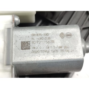 Recambio de elevalunas trasero izquierdo para renault captur ii e-tech engineered referencia OEM IAM 827211567R  