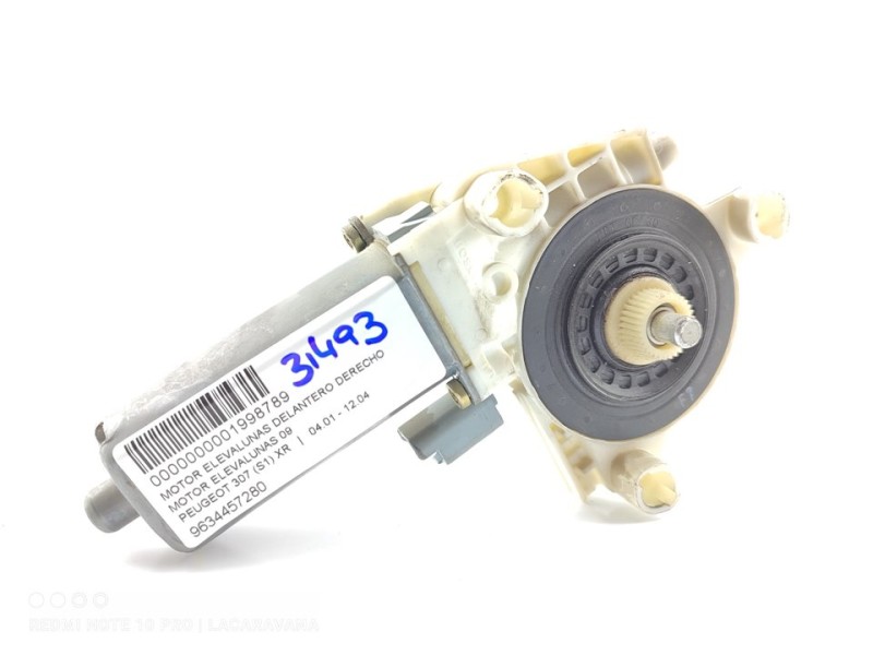 Recambio de motor elevalunas delantero derecho para peugeot 307 (s1) xr referencia OEM IAM 9634457280  