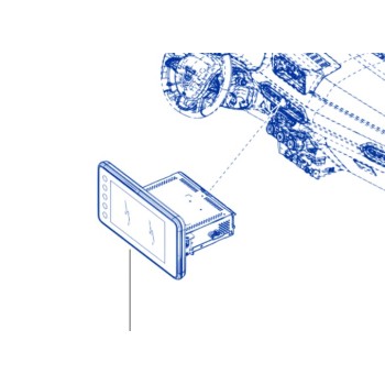 Recambio de pantalla multifuncion para dacia sandero iii stepway comfort referencia OEM IAM 280212764R  