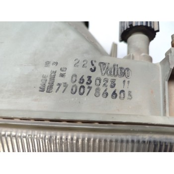 Recambio de faro izquierdo para renault 19 (b/c/l53) tde chamade referencia OEM IAM 7700786605  
