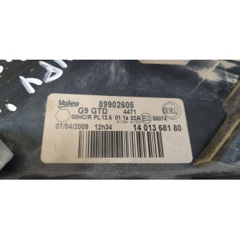 Recambio de faro izquierdo para citroën jumpy hdi 125 atlante millenium combi referencia OEM IAM 89902605  