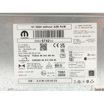 Recambio de sistema navegacion gps para citroën c4 berlina plus referencia OEM IAM 9862674280  